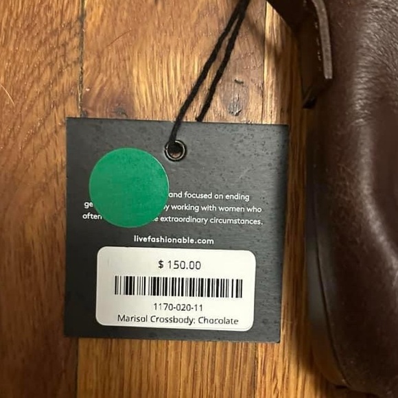 NWT Able Marisol Crossbody in Chocolate - Picture 4 of 4